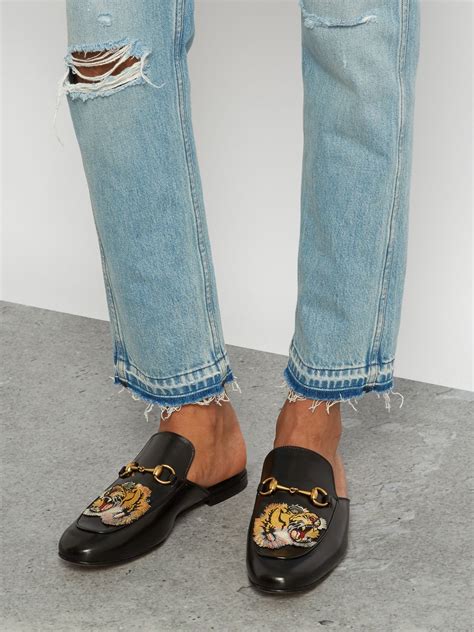 gucci loafers for mens discount|Gucci backless loafers men.